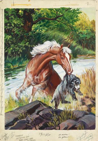 (PULP. HORSE. ADVENTURE.) SAM SAVITT. Gypsy Colt * Gene Autrys Champion.